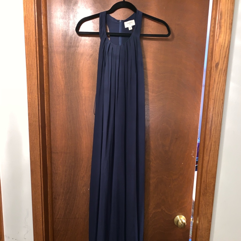 Blue maxi dress